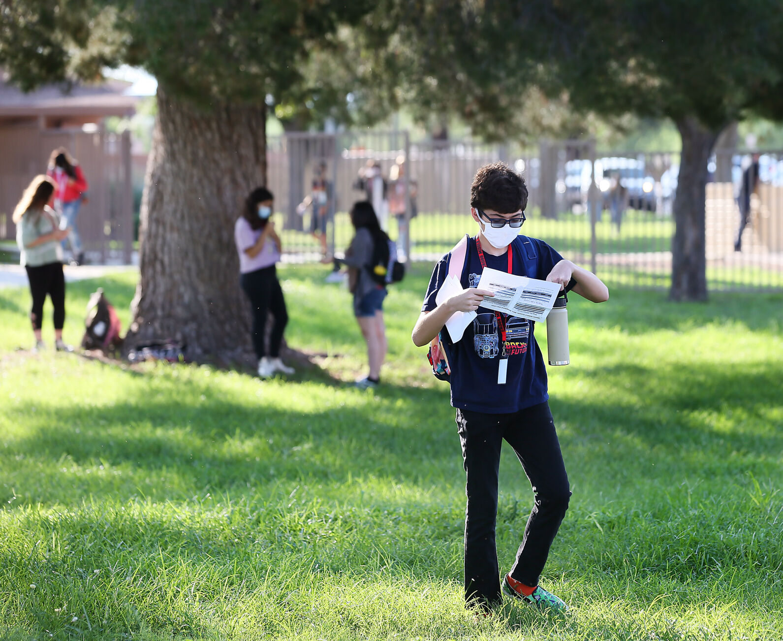 First day of school, Cross Middle School